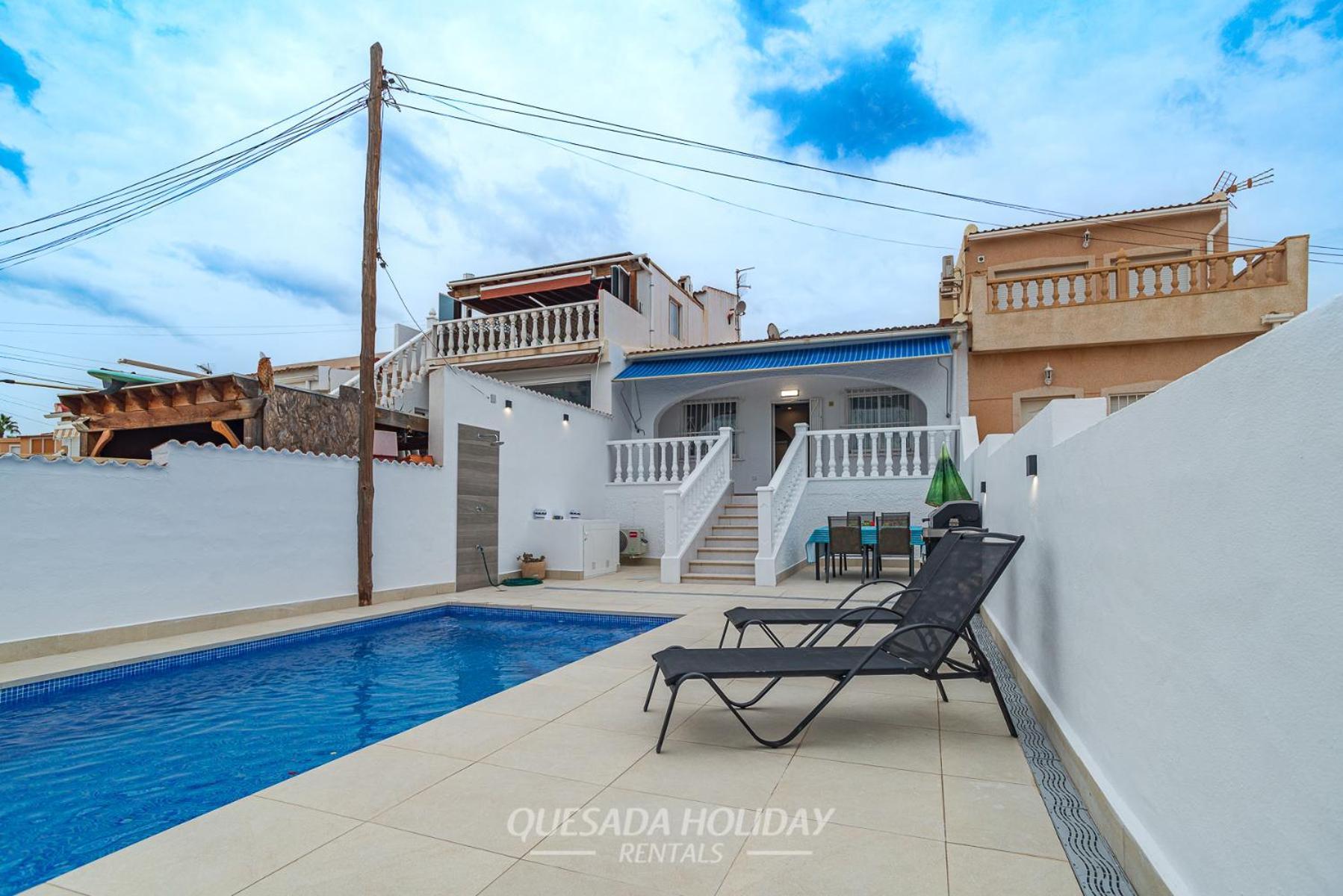 Semi-Detached Villa Costa Balear Private Pool & Views Ciudad Quesada Extérieur photo