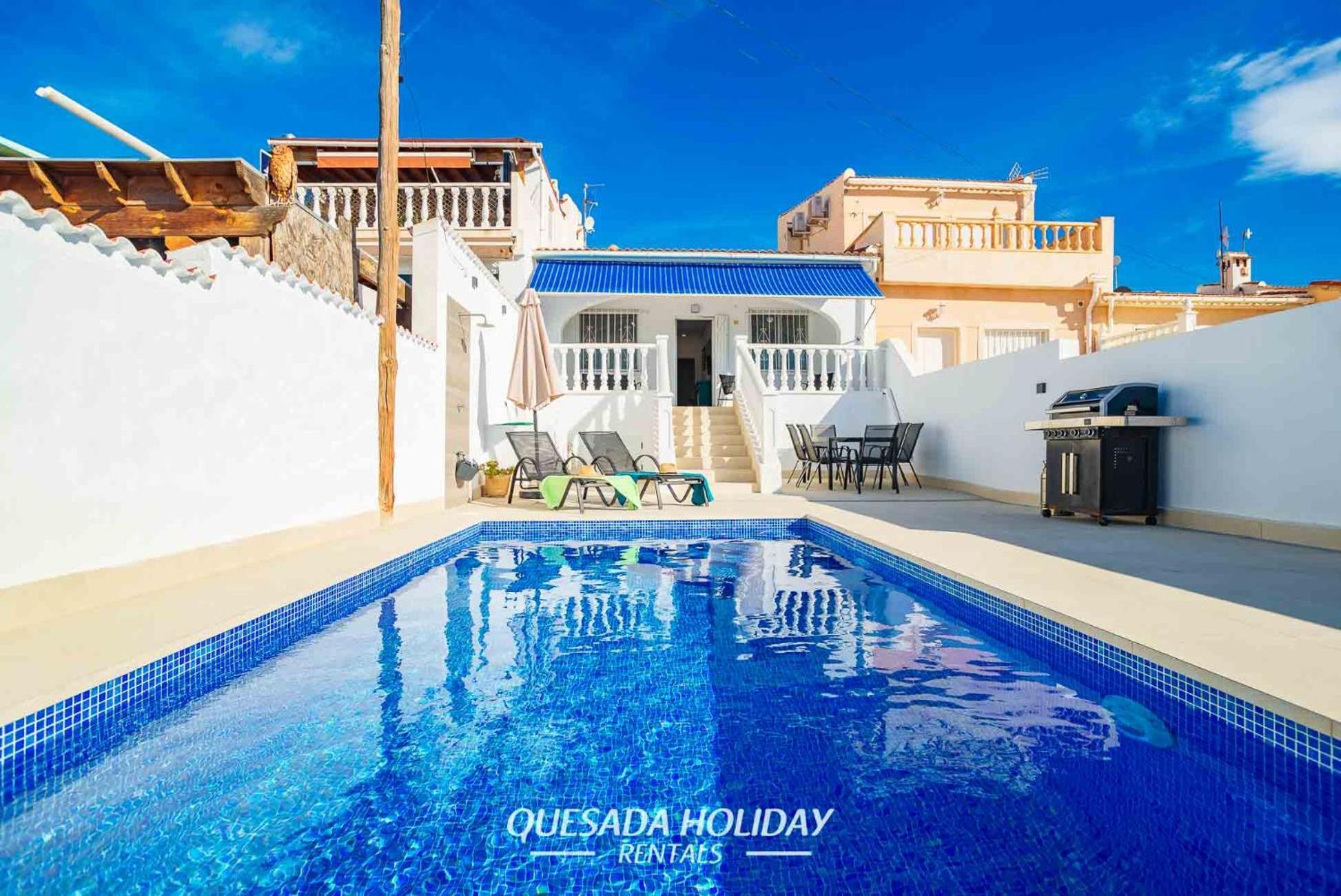 Semi-Detached Villa Costa Balear Private Pool & Views Ciudad Quesada Extérieur photo