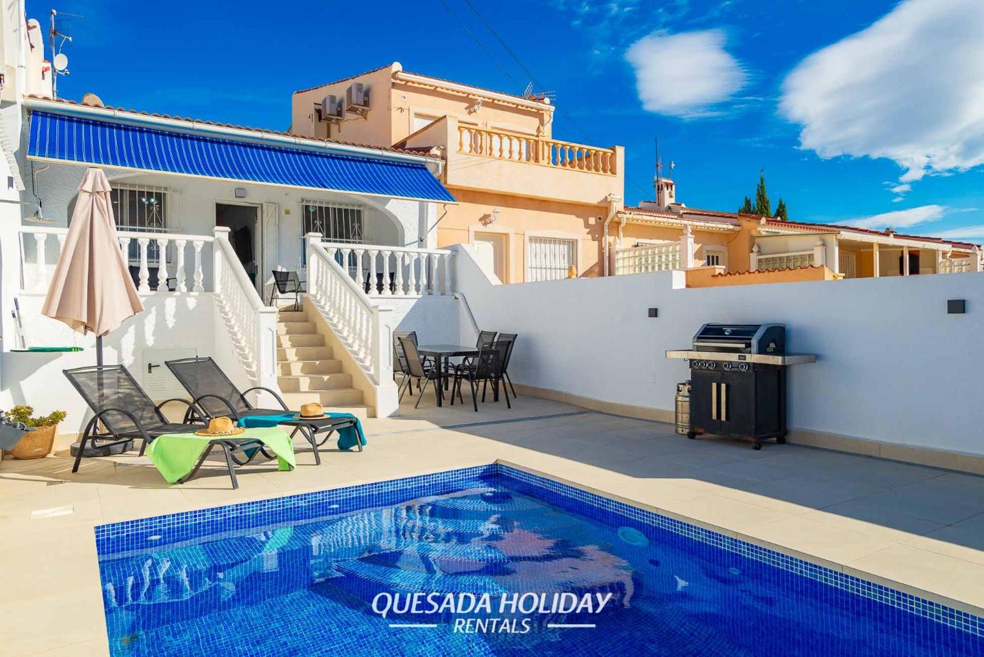 Semi-Detached Villa Costa Balear Private Pool & Views Ciudad Quesada Extérieur photo